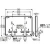 BP-0WJ 積算電力計・計器箱取付板 未来工業 10382172