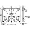 積算電力計・計器箱取付板 未来工業
