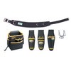 NDS-R96BK-SET 腰道具セット(キャンバスタイプ) JEFCOM(ジェフコム) 10746215