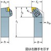 DCLNL 3225P 19 T-Max(R) P 旋削加工用シャンク工具 サンドビック 11010291