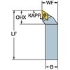TR-D13JCL 3225P CoroTurn(R) TR HpVNoCg ThrbN 11047346