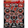 ブラック 3Dジェルバッジキット MT-IOMTTBSUR MOTO GRAFIX (モトグラフィックス)