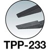 TPP-233 プラスチックピンセット TRUSCO 11078681