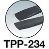 TPP-234 プラスチックピンセット TRUSCO 11078697
