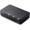 スイッチングハブ LANハブ 8ポート Giga対応 1000/100/10Mbps プラスチック筐体 マグネット AC電源 エレコム