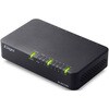 EHC-G08PA2-JB スイッチングハブ LANハブ 8ポート Giga対応 1000/100/10Mbps プラスチック筐体 マグネット AC電源 エレコム 11131176