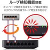 EHC-G08PA4-JB XCb`Onu LANnu 8|[g GigaΉ 1000/100/10Mbps vX`bN➑ }Olbg ACd GR 11131176