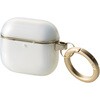 AirPods 4 ケース ソフト カバー 【ワイヤレス/MagSafe充電対応】 落下防止 カラビナ付 &me エレコム