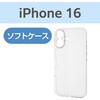 PM-A24AUCTKCR iPhone16 �P�[�X �\�t�g �J�o�[ �J���������Y�ی�݌v �Ɍ��ی� �G���R�� 11131499