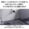 EC-AC10230BK USB Type-C 充電器 PD 30W PPS USB-C×1 折りたたみ式 コンセント 小型 GaNII採用 エレコム 11131718