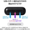 EC-C39BK モバイルバッテリー 20000mAh 大容量 最大15W 入出力(Type-C×1) 出力(USB-A ×2) エレコム 11131745