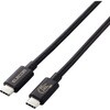 TypeCケーブル (C to C) 1m 充電/データ転送 PD EPR 240W 超高速充電 5A USB4 エレコム