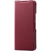 arrows We2 (F-52E/FCG02) ケース レザー カバー 手帳型 マグネット 衝撃吸収 超軽量 薄型 花柄 エレコム