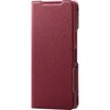PM-F241PLFUJPND arrows We2 (F-52E/FCG02) ケース レザー カバー 手帳型 マグネット 衝撃吸収 超軽量 薄型 花柄 エレコム 11132348
