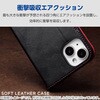 PM-P242PLFYBK Google Pixel 9 / 9 Pro ケース レザー 手帳型 マグネット 衝撃吸収 ワイヤレス充電可 ストラップホール付 エレコム 11132418