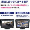 CAR-S-BACK-4INCH 後方監視お手軽セット 小型カメラと4インチモニター 軽トラ・バン・ワンボックス ブロードウォッチ 11160391