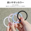 LN-MGS03WH MagSafe対応 ステンレスシート「MAGTUS」Stainless Steel Sheet (Circle type) LEPLUS NEXT 11301021