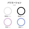 LN-MGS03WH MagSafe対応 ステンレスシート「MAGTUS」Stainless Steel Sheet (Circle type) LEPLUS NEXT 11301021