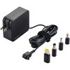 ACアダプター ノートパソコン充電器 変換コネクター4種 (DC丸型プラグ×3 DC角型プラグ×1) 65W エレコム