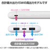 EC-C37WF モバイルバッテリー 10000mAh 大容量 薄型 入力(Type-C×1 micro-B×1) 出力(Type-C×1 USB-A×2) エレコム 11485559