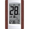 デジタル日めくり電波時計 アデッソ