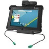 GDSパワードック(Zebra XSLATE L10専用) USB TypeAポート ロック付 ボール無 RAM-HOL-ZE15PDCLU ラムマウント