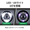 3R-MJL02 携帯型LED顕微鏡 マジックルーペ キューブ 撮影・保存機能付 最大19倍 LED・UVライト搭載 スリーアールソリューション 11604936