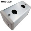 MNB-209 アルミBOX 穴加工品 SUS(エスユーエス) 11654852