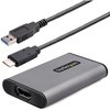 ビデオキャプチャーユニット/USB-C & -A接続/4K30Hz HDMI/USB ビデオクラス/Thunderbolt 3/Win/Mac/Ubuntu StarTech.com