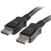 DISPL50CM DisplayPort ケーブル/50cm/ディスプレイポート1.2 /VESA規格認定モニターケーブル/4K60Hz/ラッチ付きDPコネクタ オス - オス StarTech.com 12013534