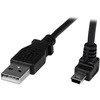 USBケーブル/1m/Type-A - Mini B (L型上向き)/オス - オス StarTech.com