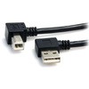 USB 2.0 ケーブル 91cm L型Aタイプ(オス) - L型Bタイプ(オス) StarTech.com