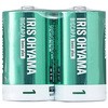 アルカリ乾電池 BIGCAPA basic plus 単1形 アイリスオーヤマ
