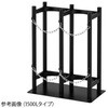 ボンベ固定スタンド 6000Lまたは7000L×2本架け アズワン