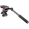 小型フルードビデオ雲台 40mm フラットベース Manfrotto