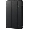 iPad mini(A17 Pro)/第6世代 8.3インチ用 ケース ソフトレザー 手帳型 2アングル 耐衝撃 背面クリア 薄型 エレコム