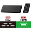 HDMI切替器 5入力1出力 セレクター 4K 60Hz HDMI2.0b 手動/自動 切り替え リモコン付き エレコム