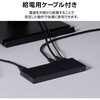 DH-SW4KB51BK/E HDMI切替器 5入力1出力 セレクター 4K 60Hz HDMI2.0b 手動/自動 切り替え リモコン付き エレコム 12252531