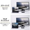 DH-SW8KC41BK/E HDMI切替器 USB-C1入力 HDMI3入力1出力 セレクター 8K 60Hz HDMI2.1 手動/自動 切り替え リモコン付き エレコム 12252549