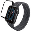 アップルウォッチ ガラス フィルム 【Apple Watch SE 第2世代/SE/Series 6 44mm対応】 全面保護 極薄 エレコム