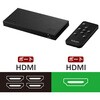 HDMI切替器 4入力1出力 セレクター 4K 60Hz HDMI2.0b 手動/自動 切り替え器 リモコン付き メタル筐体 エレコム
