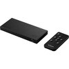DH-SW4KB41BK/E HDMI切替器 4入力1出力 セレクター 4K 60Hz HDMI2.0b 手動/自動 切り替え器 リモコン付き メタル筐体 エレコム 12326575