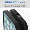 PMWA23AHVCKBK iPhone 15 ケース ハイブリッド 衝撃吸収 カメラレンズ保護設計 ワイヤレス充電可 ストラップホール付 エレコム 12326925