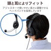 HS-HP02STBK ヘッドホン ヘッドセット マイク付き 有線 Φ3.5mm4極ミニプラグ オーバーヘッドタイプ ミュートスイッチ付き 無指向性 テレワーク WEB会議 オンライン授業 ブラック エレコム 12340504