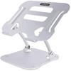 ノートパソコンスタンド/アルミニウム製/耐荷重10kg/折りたたみ式/高さ&角度調整可能/安定性強化/放熱対策/ラップトップ ノートブックPC 台 StarTech.com