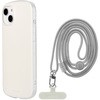 iPhone 14 Plus 超軽量・極薄・耐衝撃ハイブリッドケース 「PALLET AIR STRAP」 (ショルダーストラップ付属) 肩掛け 薄型 LEPLUS NEXT