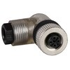 Telemecanique Sensors 丸型コネクタ， 4極， M12， ケーブルマウント， XZCC12FCP42B TELEMECANIQUE SENSORS