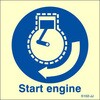5102 Start engine JJ �C�m���S�W��(IMO Symbols) Maritime Progress 12666669