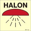 6011 Space protected by Halon 1301 JJ �C�m���S�W��(IMO Fire control symbols) Maritime Progress 12667369