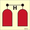 6049 Halon release station JJ 海洋安全標識(IMO Fire control symbols) Maritime Progress 12667746